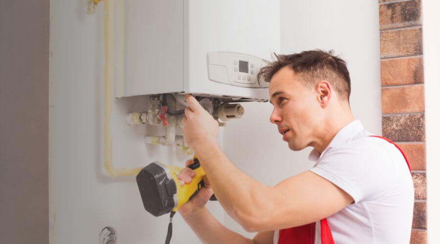 Local tankless water heater installation in Newsoms, VA